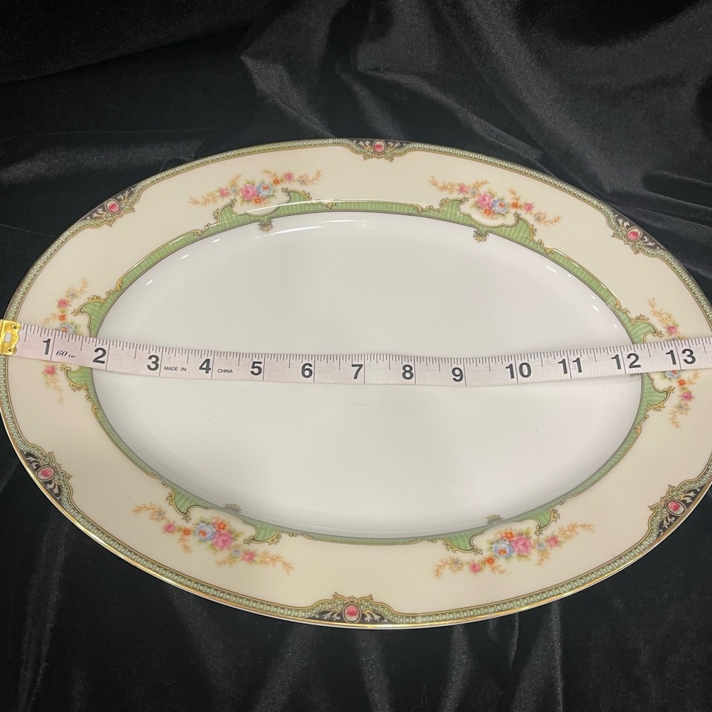 Noritake Floreal pattern Large Oval Serving Platter 76839